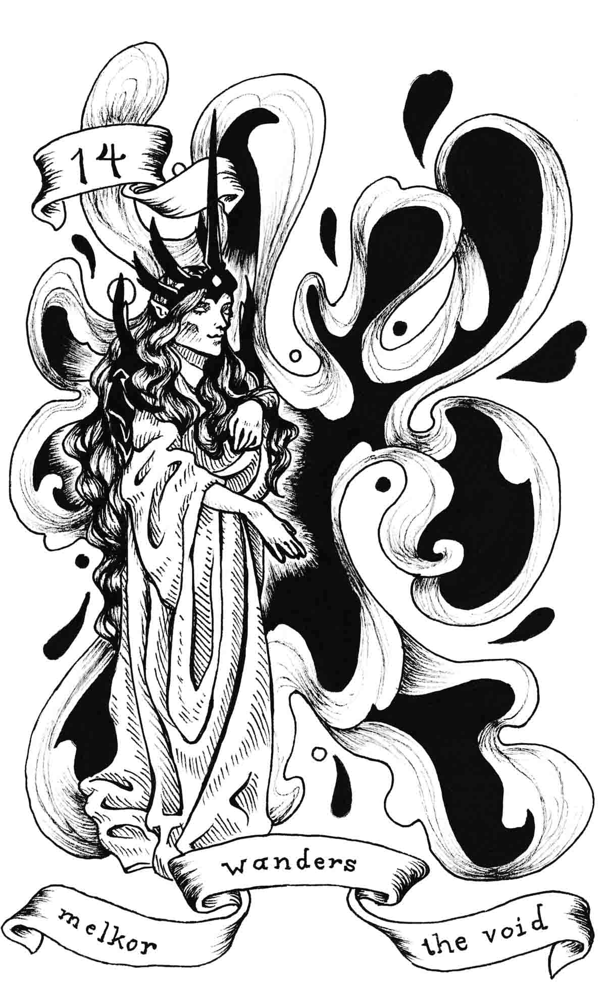 Melkor wanders the void.