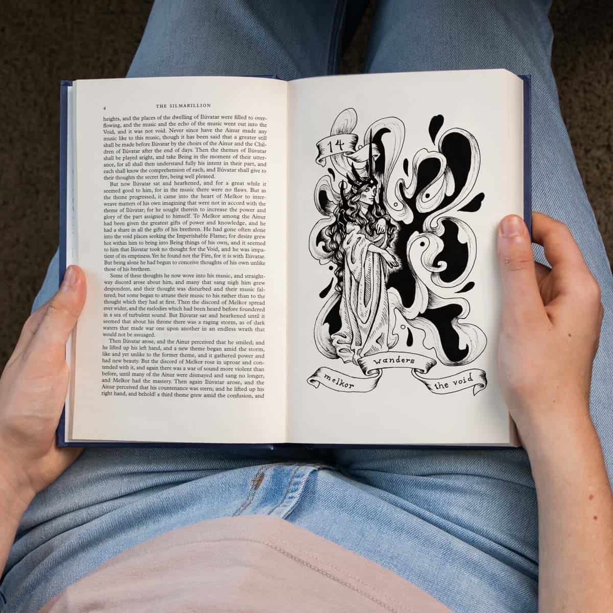 melkor wanders the void in search of the secret fire.